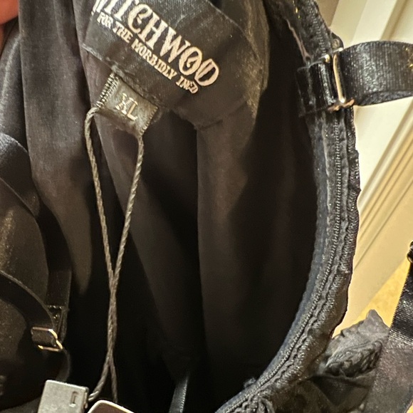 Witchwood Octavia Black Spiderweb NYE Party Dress - Picture 10 of 10